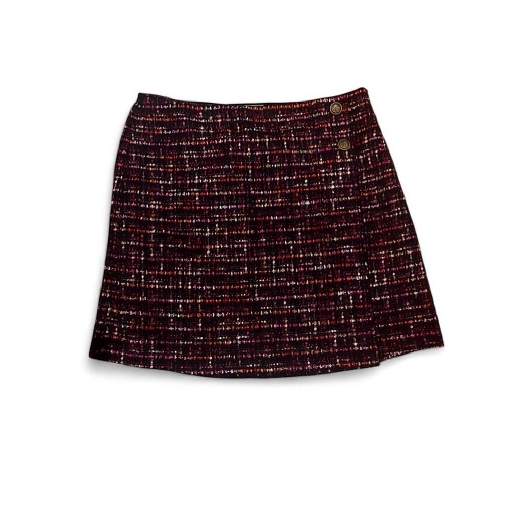 Chic Tweed mini Skirt - Multi color